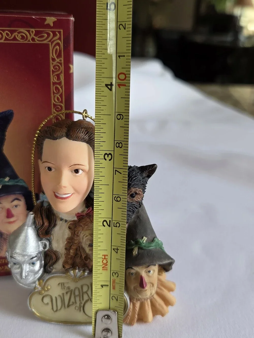The Wizard Of Oz Musical Ornament Plays Somewhere Over The Rainbow